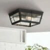 Deals 😀 John Timberland Modern Outdoor Ceiling Fixture Matte Black 5" Clear Glass for Exterior House Porch Patio Outside Deck Garage Front 🌟 -Outdoor Lighting Store unnamed file 303