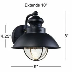 New ๐คฉ John Timberland Rustic Outdoor Wall Light Fixture LED Black 8" Seedy Glass Sconce for Exterior Deck Porch Patio ๐ฅฐ 17 New ๐คฉ John Timberland Rustic Outdoor Wall Light Fixture LED Black 8" Seedy Glass Sconce for Exterior Deck Porch Patio ๐ฅฐ -Outdoor Lighting Store unnamed file 3040