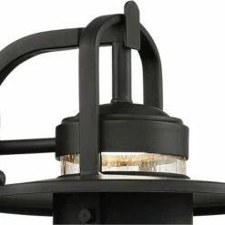 Brand new 🔥 John Timberland Modern Outdoor Wall Light Fixture LED Black 10" Clear Seedy Glass for Exterior House Porch Patio Deck Entryway 🧨 -Outdoor Lighting Store unnamed file 3043