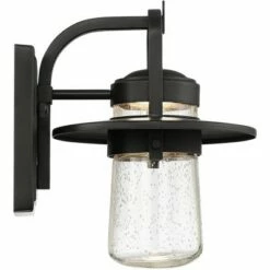 Brand new 🔥 John Timberland Modern Outdoor Wall Light Fixture LED Black 10" Clear Seedy Glass for Exterior House Porch Patio Deck Entryway 🧨 -Outdoor Lighting Store unnamed file 3047