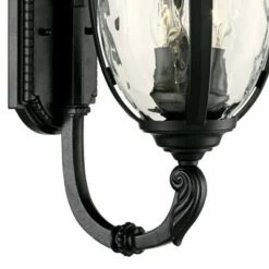 Cheap 🛒 John Timberland Outdoor Wall Light Fixture Textured Black Upbridge Arm 21" Clear 🔨 Hammered Glass for Exterior Porch Patio 😉 -Outdoor Lighting Store unnamed file 3058