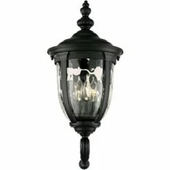 Cheap 🛒 John Timberland Outdoor Wall Light Fixture Textured Black Upbridge Arm 21" Clear 🔨 Hammered Glass for Exterior Porch Patio 😉 -Outdoor Lighting Store unnamed file 3061