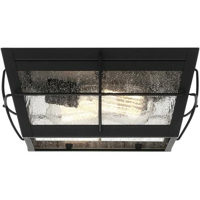 Deals 😀 John Timberland Modern Outdoor Ceiling Fixture Matte Black 5" Clear Glass for Exterior House Porch Patio Outside Deck Garage Front 🌟 7 Deals 😀 John Timberland Modern Outdoor Ceiling Fixture Matte Black 5" Clear Glass for Exterior House Porch Patio Outside Deck Garage Front 🌟 - Image 5