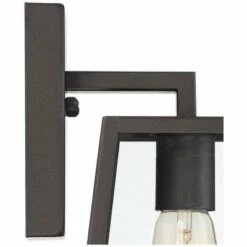 Promo 🎁 John Timberland Modern Outdoor Wall Light Fixture Mystic Black 10 3/4" Clear Glass for Exterior House Porch Patio Deck 🤩 -Outdoor Lighting Store unnamed file 3073