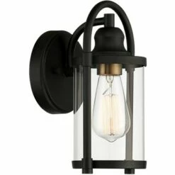 Brand new 😍 John Timberland Farmhouse Outdoor Wall Light Fixture Black Metal 10 1/4" Clear Glass for Exterior House Porch Patio Entryway 😍 -Outdoor Lighting Store unnamed file 3081