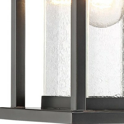 Hot Sale ๐ John Timberland Modern Outdoor Wall Light Fixture Painted Dark Gray 11" Spotted Clear Glass for Exterior House Porch Patio ๐ 5 Hot Sale ๐ John Timberland Modern Outdoor Wall Light Fixture Painted Dark Gray 11" Spotted Clear Glass for Exterior House Porch Patio ๐ - Image 3