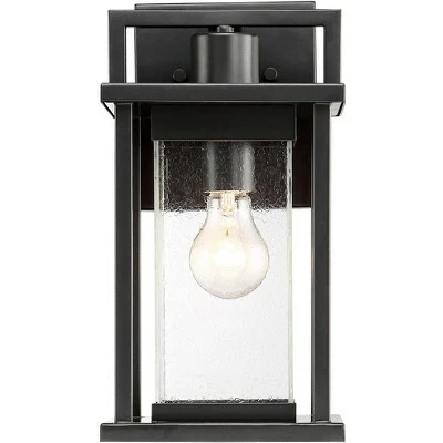 Hot Sale ๐ John Timberland Modern Outdoor Wall Light Fixture Painted Dark Gray 11" Spotted Clear Glass for Exterior House Porch Patio ๐ 6 Hot Sale ๐ John Timberland Modern Outdoor Wall Light Fixture Painted Dark Gray 11" Spotted Clear Glass for Exterior House Porch Patio ๐ - Image 4