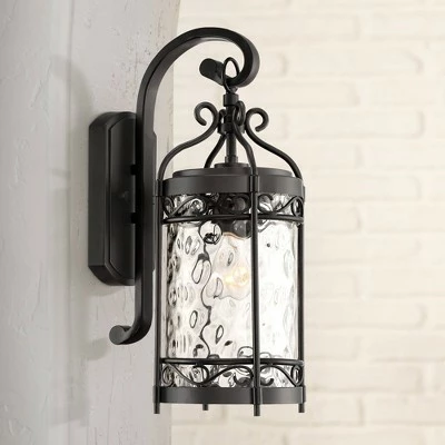 Coupon ๐งจ John Timberland Outdoor Wall Light Fixture Matte Black 19" Clear ๐จ Hammered Glass for Exterior House Porch Patio Deck ๐คฉ 3 Coupon ๐งจ John Timberland Outdoor Wall Light Fixture Matte Black 19" Clear ๐จ Hammered Glass for Exterior House Porch Patio Deck ๐คฉ