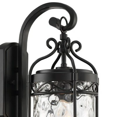 Coupon ๐งจ John Timberland Outdoor Wall Light Fixture Matte Black 19" Clear ๐จ Hammered Glass for Exterior House Porch Patio Deck ๐คฉ 4 Coupon ๐งจ John Timberland Outdoor Wall Light Fixture Matte Black 19" Clear ๐จ Hammered Glass for Exterior House Porch Patio Deck ๐คฉ - Image 2