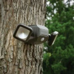 Coupon ⭐ Mr Beams 500 Lumens LED Dual-Head Spotlight Brown 😉 -Outdoor Lighting Store unnamed file 312