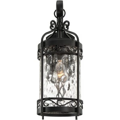 Coupon ๐งจ John Timberland Outdoor Wall Light Fixture Matte Black 19" Clear ๐จ Hammered Glass for Exterior House Porch Patio Deck ๐คฉ 5 Coupon ๐งจ John Timberland Outdoor Wall Light Fixture Matte Black 19" Clear ๐จ Hammered Glass for Exterior House Porch Patio Deck ๐คฉ - Image 3