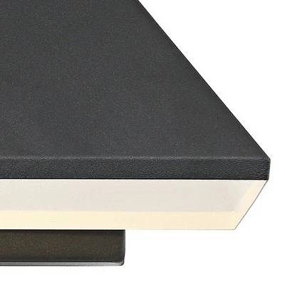 Hot Sale โญ John Timberland Modern Outdoor Wall Light Fixture LED Black 6 1/4" Metal Shade for Exterior House Porch Patio Deck ๐ 3 Hot Sale โญ John Timberland Modern Outdoor Wall Light Fixture LED Black 6 1/4" Metal Shade for Exterior House Porch Patio Deck ๐ - Image 2