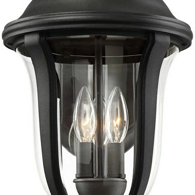 Wholesale ๐ John Timberland Traditional Outdoor Wall Light Fixture Black 22 1/4" Clear Glass Downbridge for Exterior House Porch Patio Deck โค๏ธ 5 Wholesale ๐ John Timberland Traditional Outdoor Wall Light Fixture Black 22 1/4" Clear Glass Downbridge for Exterior House Porch Patio Deck โค๏ธ - Image 3
