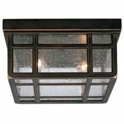 Promo 😍 Kathy Ireland Sierra Craftsman 10 1/2" Wide Ceiling Light ✔️ -Outdoor Lighting Store unnamed file 318