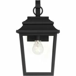 Best Sale ❤️ John Timberland Outdoor Wall Light Fixture Texturized Black Steel 15 1/4" Clear Glass Lantern for Exterior House Porch Patio 💯 -Outdoor Lighting Store unnamed file 3189