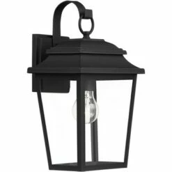 Best Sale ❤️ John Timberland Outdoor Wall Light Fixture Texturized Black Steel 15 1/4" Clear Glass Lantern for Exterior House Porch Patio 💯 -Outdoor Lighting Store unnamed file 3190