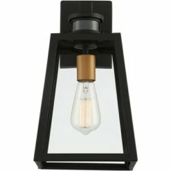 Best reviews of ❤️ John Timberland Industrial Outdoor Wall Light Fixture Black 14 3/4" Clear Glass Dusk To Dawn Motion Sensor Exterior Porch Patio 👍 -Outdoor Lighting Store unnamed file 3201