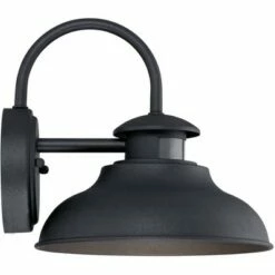 Promo 💯 John Timberland Outdoor Wall Light Fixture Urban Barn Black 9" Motion Security Sensor Dusk to Dawn for House Deck Patio Porch ⌛ -Outdoor Lighting Store unnamed file 3208