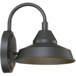 Hot Sale ⭐ John Timberland Farmhouse Outdoor Barn Light Fixture LED Black Metal 8 1/2" Dark Sky for Exterior House Porch Patio Deck 💯 -Outdoor Lighting Store unnamed file 3233