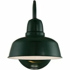 Wholesale ✔️ John Timberland Farmhouse Outdoor Wall Light Fixture Urban Barn Green Steel Gooseneck 11 1/4" for Exterior House Porch Patio 🎉 -Outdoor Lighting Store unnamed file 3237