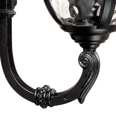 Best Pirce ๐ฅ John Timberland Traditional Outdoor Wall Light Fixture Texturized Black Upbridge 16 1/2" Clear ๐จ Hammered Glass for Exterior House ๐ 6 Best Pirce ๐ฅ John Timberland Traditional Outdoor Wall Light Fixture Texturized Black Upbridge 16 1/2" Clear ๐จ Hammered Glass for Exterior House ๐ - Image 4
