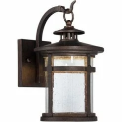 Hot Sale 🤩 Franklin Iron Works Rustic Outdoor Wall Light LED Bronze Hanging Lantern Sconce Fixture for House Deck Porch Patio 🧨 -Outdoor Lighting Store unnamed file 3270