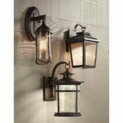 Hot Sale 🤩 Franklin Iron Works Rustic Outdoor Wall Light LED Bronze Hanging Lantern Sconce Fixture for House Deck Porch Patio 🧨 -Outdoor Lighting Store unnamed file 3272