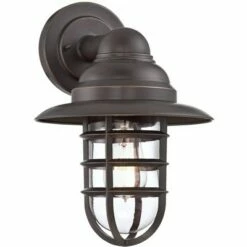 Buy 🥰 John Timberland Industrial Farmhouse Outdoor Barn Light Wall Fixtures Set of 2 Bronze 13 1/4" Metal Cage Clear Glass for Exterior House 💯 11 Buy 🥰 John Timberland Industrial Farmhouse Outdoor Barn Light Wall Fixtures Set of 2 Bronze 13 1/4" Metal Cage Clear Glass for Exterior House 💯 -Outdoor Lighting Store unnamed file 3301