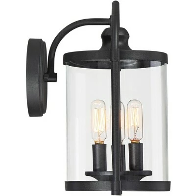 Best Sale โ John Timberland Modern Outdoor Wall Light Fixture Black 13" Cylindrical Glass for Exterior House Porch Patio Deck Entryway ๐ 6 Best Sale โ John Timberland Modern Outdoor Wall Light Fixture Black 13" Cylindrical Glass for Exterior House Porch Patio Deck Entryway ๐ - Image 4