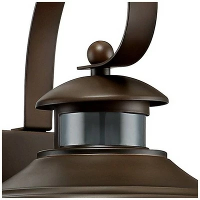 Promo ๐ John Timberland Coastal Outdoor Light Fixture Oiled Bronze 14" Seedy Glass Lantern Dusk to Dawn Motion Security Sensor for Exterior Porch ๐ 4 Promo ๐ John Timberland Coastal Outdoor Light Fixture Oiled Bronze 14" Seedy Glass Lantern Dusk to Dawn Motion Security Sensor for Exterior Porch ๐ - Image 2