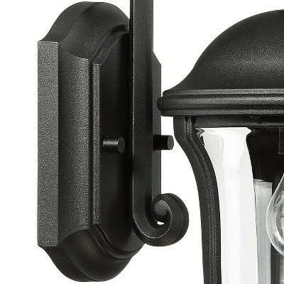 Buy 🤩 John Timberland Traditional Outdoor Wall Light Fixture Black 16 3/4" Clear Glass Downbridge for Exterior House Porch Patio Deck 🤩 6 Buy 🤩 John Timberland Traditional Outdoor Wall Light Fixture Black 16 3/4" Clear Glass Downbridge for Exterior House Porch Patio Deck 🤩 - Image 4