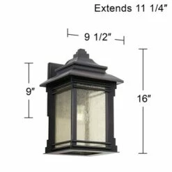 Best Sale 🎁 Franklin Iron Works Rustic Farmhouse Outdoor Wall Light Fixture Walnut Bronze Iron 16" Cream Glass for Exterior Patio Porch House ✔️ 15 Best Sale 🎁 Franklin Iron Works Rustic Farmhouse Outdoor Wall Light Fixture Walnut Bronze Iron 16" Cream Glass for Exterior Patio Porch House ✔️ -Outdoor Lighting Store unnamed file 3341