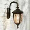 Hot Sale ✨ John Timberland Outdoor Wall Light Fixture Bronze 16 1/2" 🔨 Hammered Glass Sconce for House Deck Patio Porch 🤩 -Outdoor Lighting Store unnamed file 3369