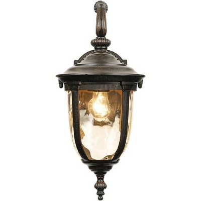 Hot Sale โจ John Timberland Outdoor Wall Light Fixture Bronze 16 1/2" ๐จ Hammered Glass Sconce for House Deck Patio Porch ๐คฉ 7 Hot Sale โจ John Timberland Outdoor Wall Light Fixture Bronze 16 1/2" ๐จ Hammered Glass Sconce for House Deck Patio Porch ๐คฉ - Image 5