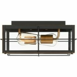 Top 10 🌟 John Timberland Modern Outdoor Ceiling Light Fixture Black 2-Light 5 1/2" Clear Glass for Exterior House Porch Patio Outside Deck 🔥 -Outdoor Lighting Store unnamed file 338