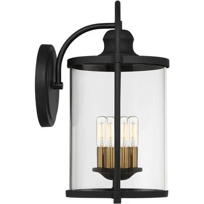 Wholesale ๐ฅ John Timberland Farmhouse Outdoor Wall Light Fixture Black Brass 17" Clear Glass for Exterior House Porch Patio Outside Entryway ๐ 6 Wholesale ๐ฅ John Timberland Farmhouse Outdoor Wall Light Fixture Black Brass 17" Clear Glass for Exterior House Porch Patio Outside Entryway ๐ - Image 5
