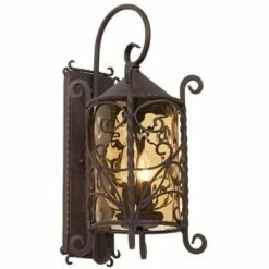 Best deal 🌟 John Timberland Rustic Outdoor Wall Light Fixture Dark Walnut Iron Scroll 23 3/4" Champagne 🔨 Hammered Glass for Exterior House Deck 😉 10 Best deal 🌟 John Timberland Rustic Outdoor Wall Light Fixture Dark Walnut Iron Scroll 23 3/4" Champagne 🔨 Hammered Glass for Exterior House Deck 😉 -Outdoor Lighting Store unnamed file 3390