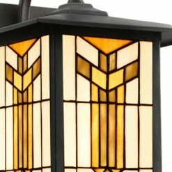 Buy ๐ 11.75" 1-Light Prairie Craftsman Style Stained Glass Outdoor Lantern Wall Sconce Bronze - River of Goods ๐ 15 Buy ๐ 11.75" 1-Light Prairie Craftsman Style Stained Glass Outdoor Lantern Wall Sconce Bronze - River of Goods ๐ -Outdoor Lighting Store unnamed file 3419