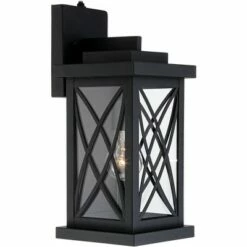 Deals ✔️ John Timberland Outdoor Wall Light Fixture Black 15" Clear Glass Security Dusk To Dawn for Exterior House Porch Patio 🛒 -Outdoor Lighting Store unnamed file 3431