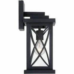Deals ✔️ John Timberland Outdoor Wall Light Fixture Black 15" Clear Glass Security Dusk To Dawn for Exterior House Porch Patio 🛒 -Outdoor Lighting Store unnamed file 3432