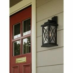 Deals ✔️ John Timberland Outdoor Wall Light Fixture Black 15" Clear Glass Security Dusk To Dawn for Exterior House Porch Patio 🛒 -Outdoor Lighting Store unnamed file 3435