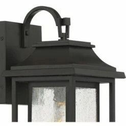 Discount 🛒 John Timberland Modern Outdoor Wall Light Fixture Painted Bronze 15" Seeded Clear Glass Lantern Exterior House Porch Patio Deck 🔔 -Outdoor Lighting Store unnamed file 3457
