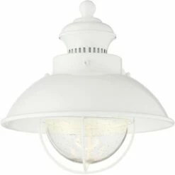Brand new 😉 John Timberland Industrial Farmhouse Outdoor Barn Light Fixture LED White 8 1/4" Seeded Glass for Exterior House Porch Patio Deck ✨ -Outdoor Lighting Store unnamed file 3472