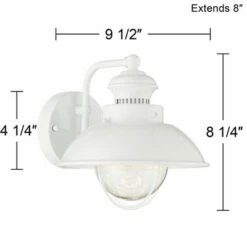 Brand new 😉 John Timberland Industrial Farmhouse Outdoor Barn Light Fixture LED White 8 1/4" Seeded Glass for Exterior House Porch Patio Deck ✨ -Outdoor Lighting Store unnamed file 3475