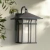 Top 10 🎁 John Timberland Mission Outdoor Wall Light Fixture Painted Bronze 16 1/2" Seeded Clear Glass Lantern for House Porch Patio Deck 🔥 -Outdoor Lighting Store unnamed file 3482