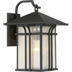 Top 10 🎁 John Timberland Mission Outdoor Wall Light Fixture Painted Bronze 16 1/2" Seeded Clear Glass Lantern for House Porch Patio Deck 🔥 -Outdoor Lighting Store unnamed file 3485