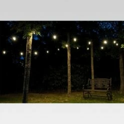 Top 10 🤩 24ct Classic Café Outdoor String Lights Integrated LED Bulb - Black Wire - Enbrighten 👍 -Outdoor Lighting Store unnamed file 35