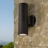 Brand new 😀 Possini Euro Design Modern Outdoor Wall Light Fixture Black 11 3/4" Cylinder Up Down Exterior House Porch Patio 😀 -Outdoor Lighting Store unnamed file 3514