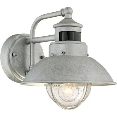 Coupon 👏 John Timberland Outdoor Wall Light Fixture Farmhouse Galvanized 9" Motion Security Sensor Dusk to Dawn for House Patio Porch ✔️ 6 Coupon 👏 John Timberland Outdoor Wall Light Fixture Farmhouse Galvanized 9" Motion Security Sensor Dusk to Dawn for House Patio Porch ✔️ - Image 4