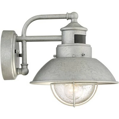 Coupon 👏 John Timberland Outdoor Wall Light Fixture Farmhouse Galvanized 9" Motion Security Sensor Dusk to Dawn for House Patio Porch ✔️ 7 Coupon 👏 John Timberland Outdoor Wall Light Fixture Farmhouse Galvanized 9" Motion Security Sensor Dusk to Dawn for House Patio Porch ✔️ - Image 5